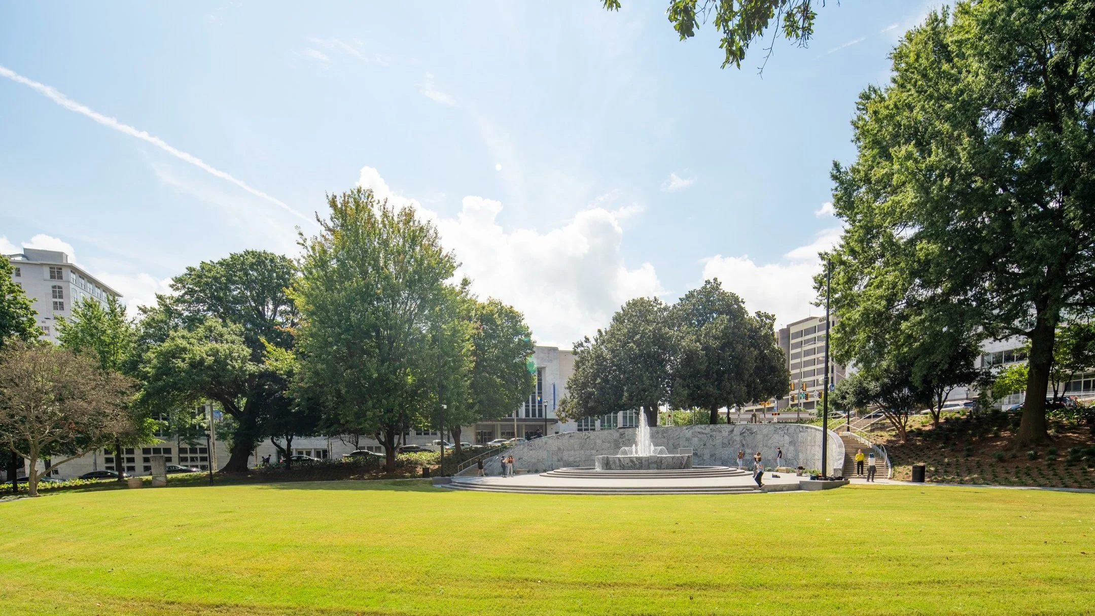 Downtown Atlanta's First Public Park Since 1860s Gets A Makeover
