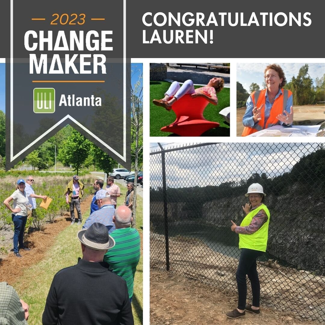 Congrats to Lauren Standish on this huge honor of being selected as a 2023 ChangeMaker, and thank you to ULI Atlanta for recognizing such an incredible leader within our firm!

#HGOR #landscapearchitecture #urbanplanning #leadership #changemaker #wom