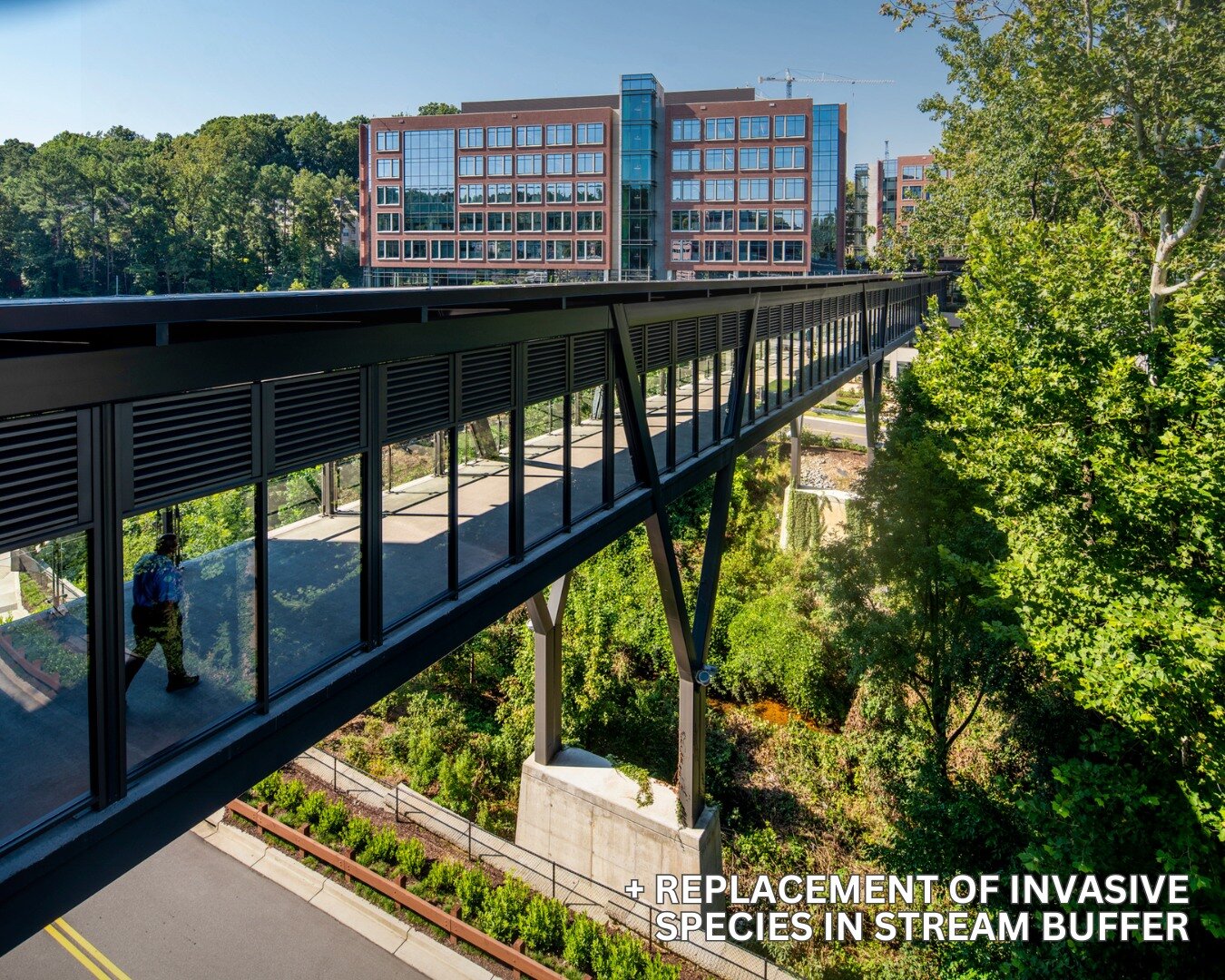 The 70-acre Children&rsquo;s Healthcare of Atlanta North Druid Hills campus blends functionality and #sustainability across therapeutic gardens, plazas, and walking paths connecting the campus buildings. While the Arthur M. Blank Hospital will not op