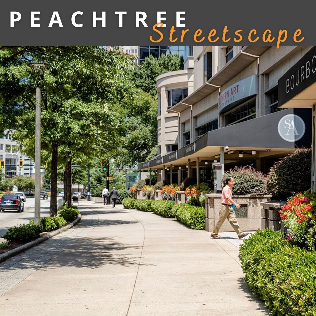 HGOR's work has profoundly impacted the heart of #Buckhead over the years. While its main thoroughfare, Peachtree Road, held a reputation as one of Atlanta's most prestigious corridors, in reality, it was in dire need of improvements. Before the revi