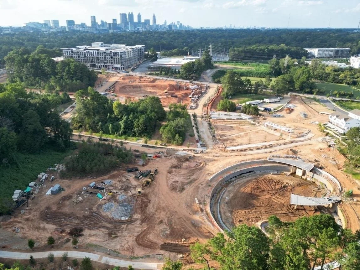 Amazing greenspace quietly coming together off Beltline