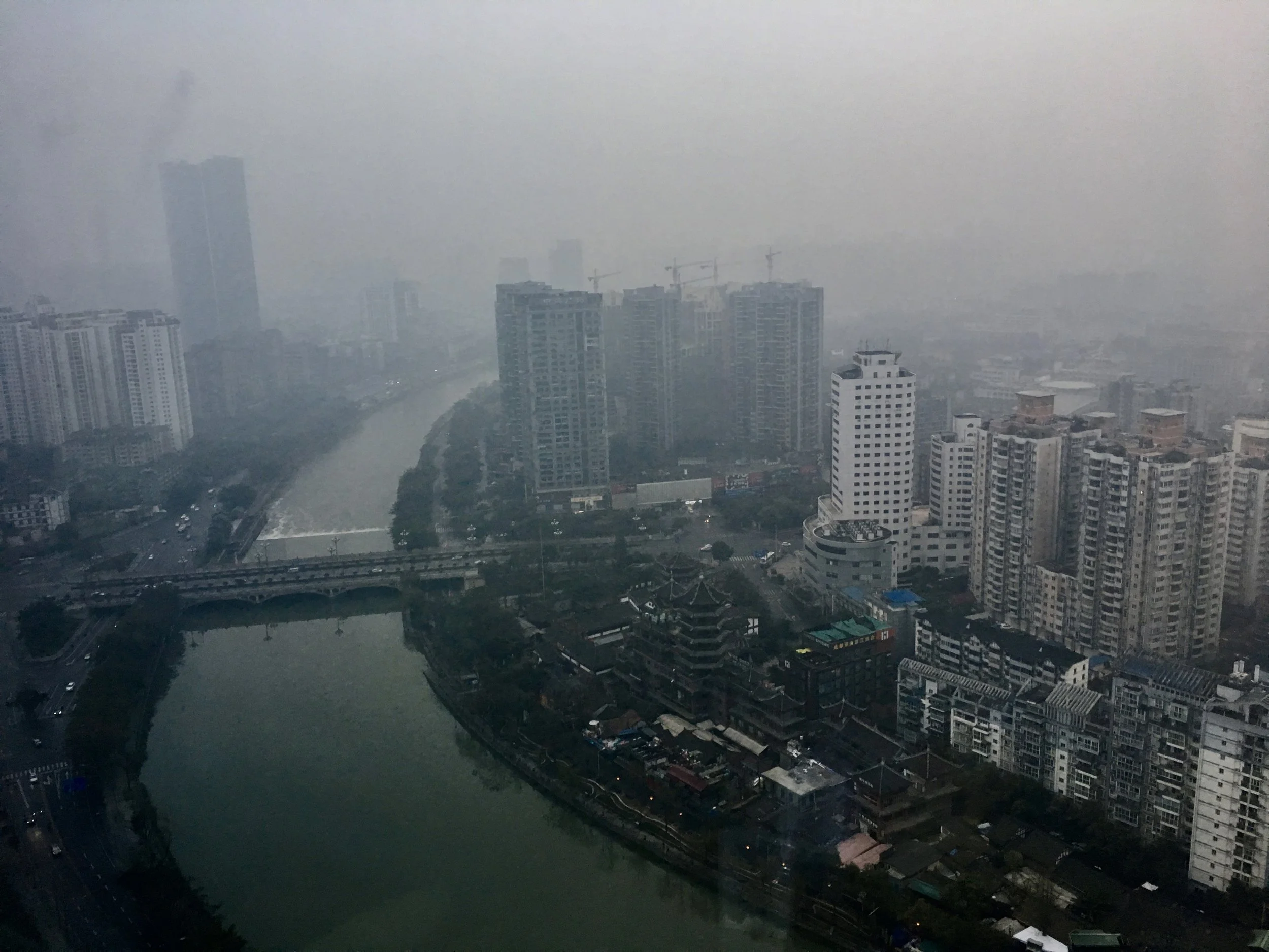 What is the smog in China like?