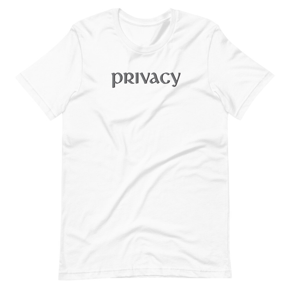 PRIVACY - Bella+Canvas 3001 t-shirt 