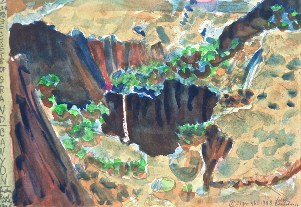 My Secrets of the Grand Canyon, Spring, 3-24-88
