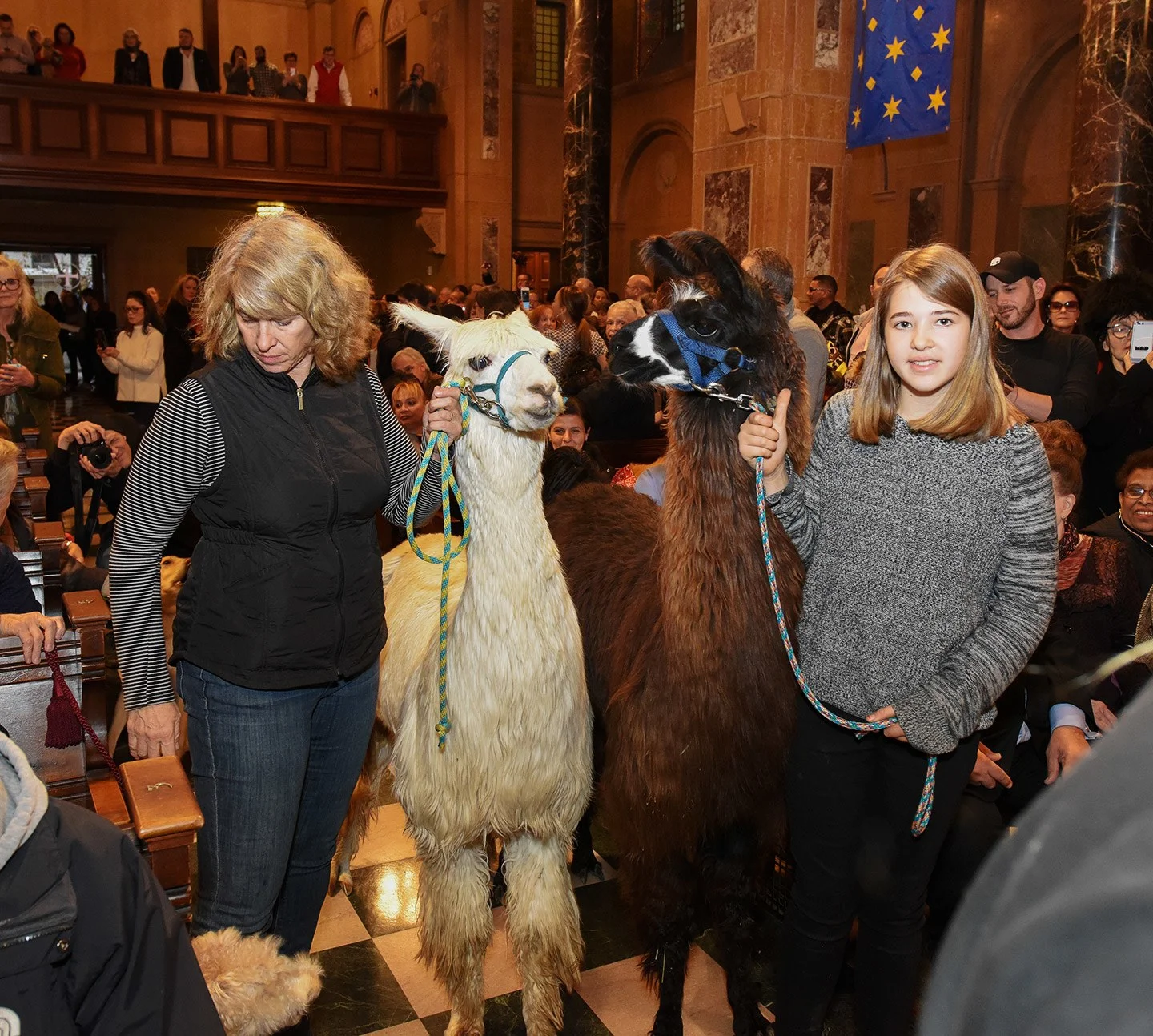Vanity Fair - Blessing of the Animals with New York Posts- Cindy Adams