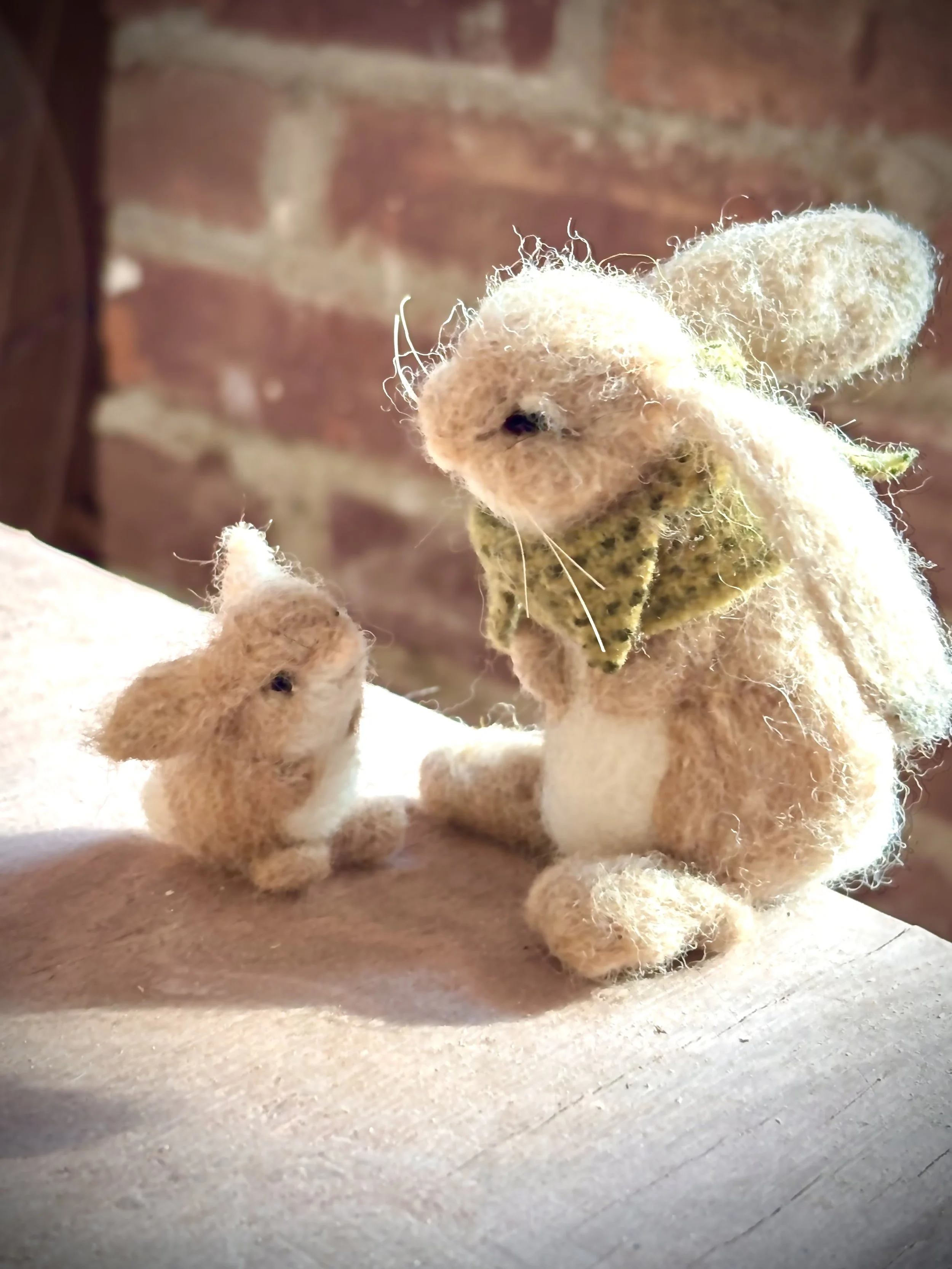 Learn to Needle Felt Adorable Bunny