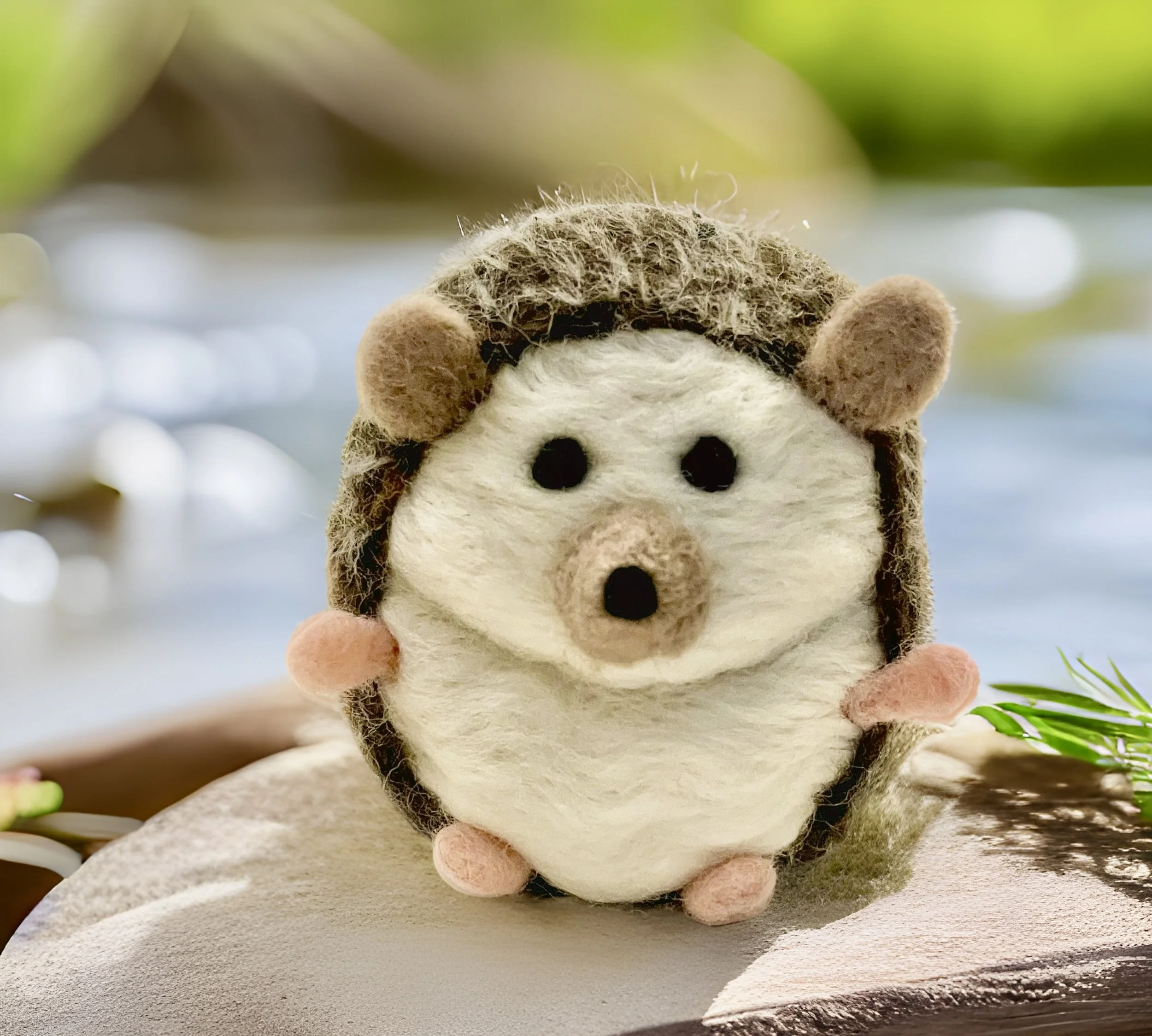 Learn to Needle Felt a Hedgehog