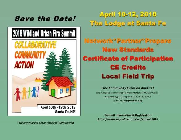 New Mexico Wildland Urban Fire Summit