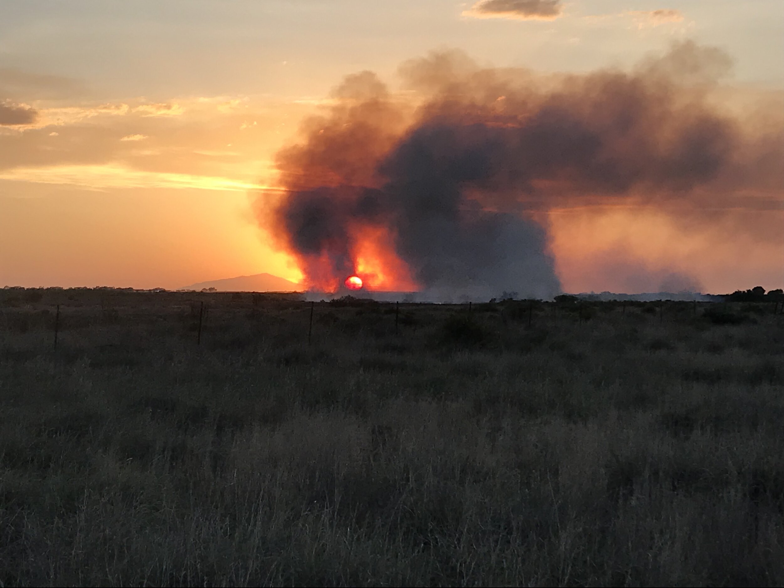 Reconstructing the Path of a Wildfire A Day with New Mexico Fire