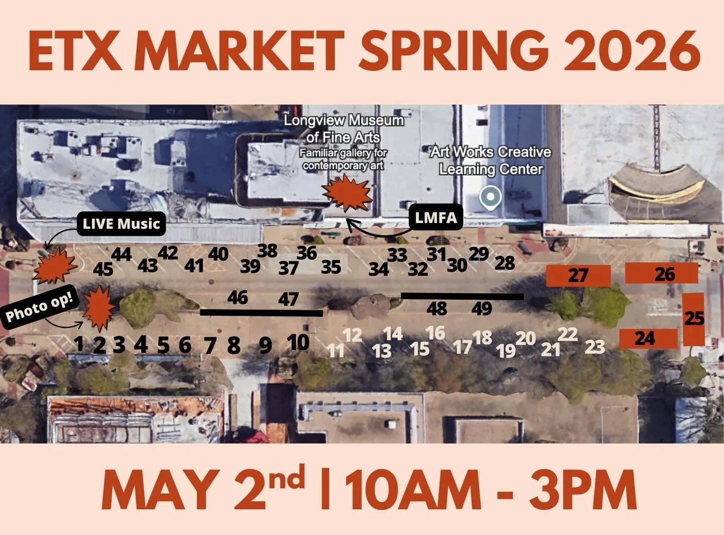 ✨✨ VENDOR GUIDE IS HERE ✨✨ Come see us Saturday in @downtownlongviewtx!!