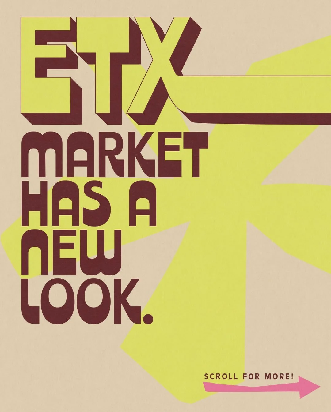 It&rsquo;s been a long time coming&hellip;.INTRODUCING OUR NEW BRANDING!! 📣📣📣

When we started planning our first market back in 2018, we threw something together last minute &amp; chose a random logo. The market has never been a huge money maker 