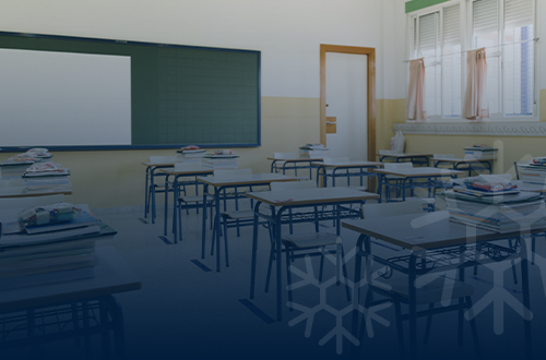 O uso do ar-condicionado em unidades de ensino