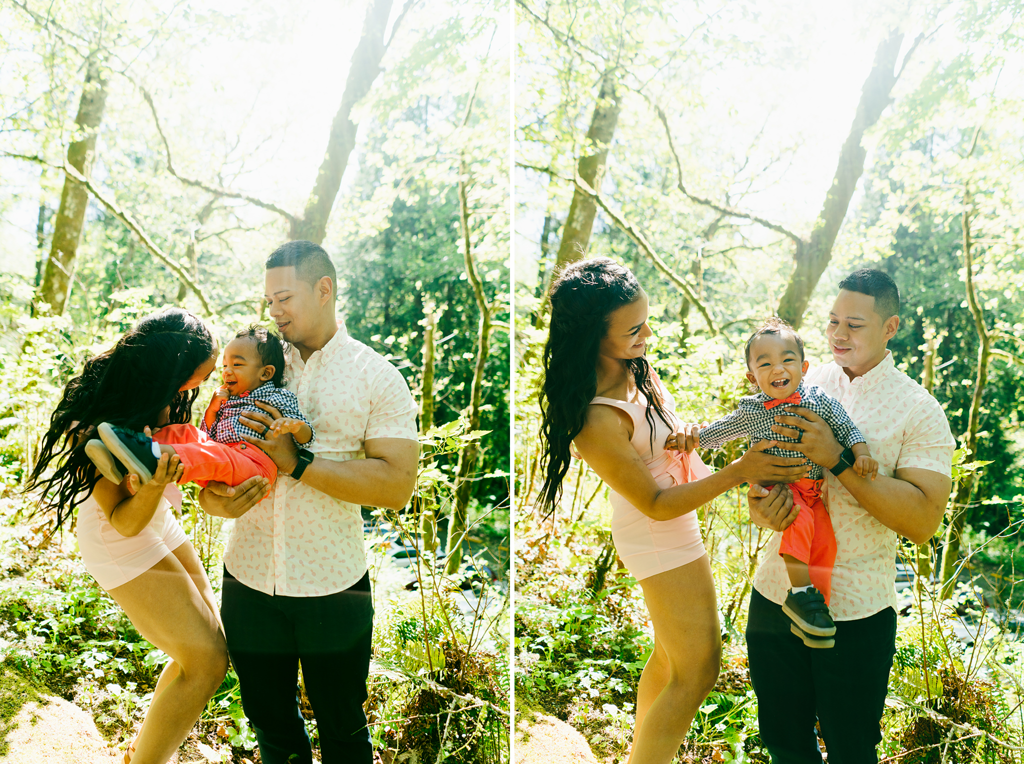 Lacey Family Photography at Tolmie State Park