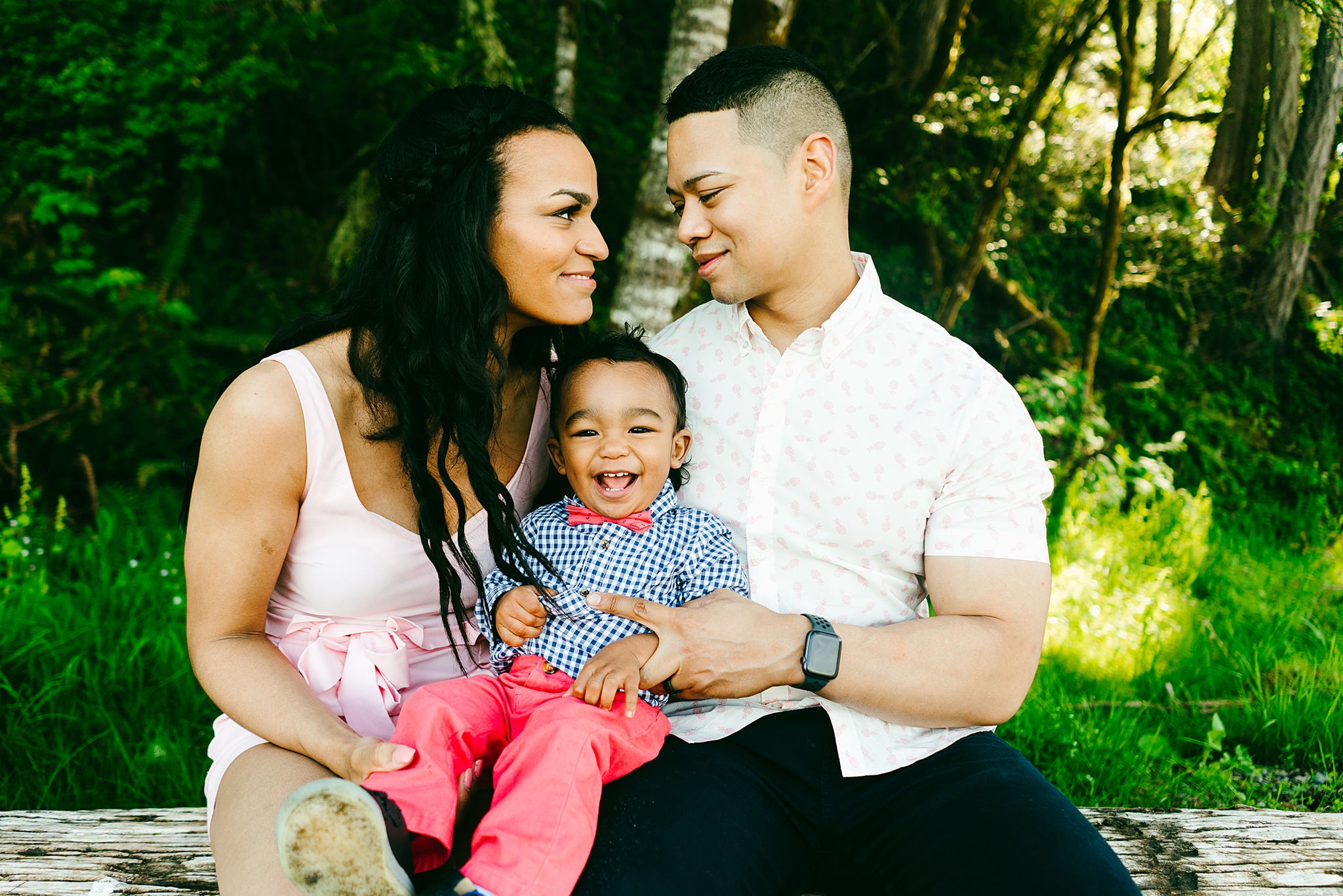 Tacoma Family Photography at Tolmie State Park