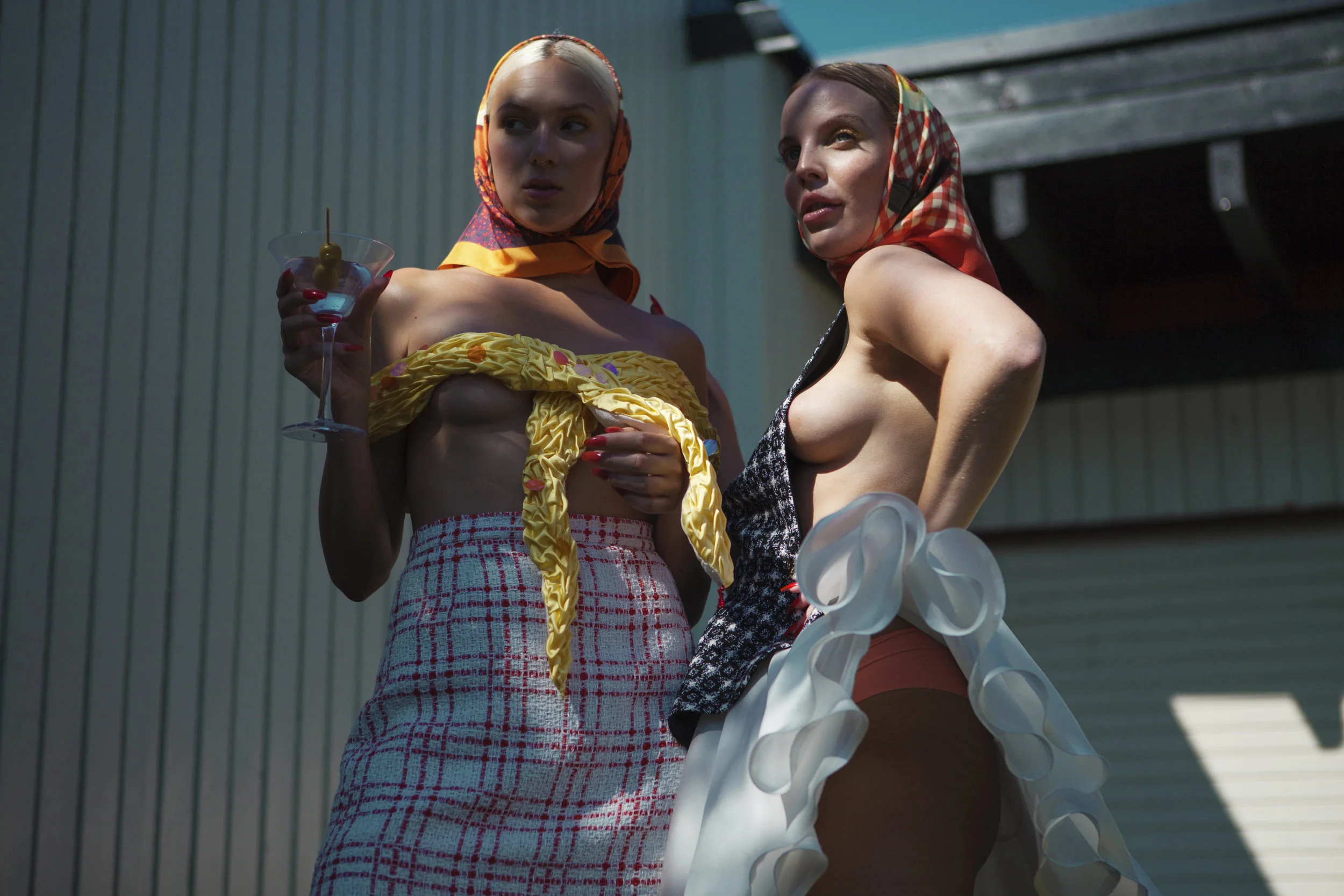 Photo by Kat Gade Makeup by Mai Elise Nilsson Models Vera Steinnes Wollmann and Martine Megard