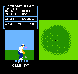 Humbly showing of my best game of Golf after roughly ten hours of playing the game.
