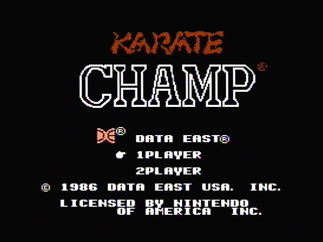 036 - KARATE CHAMP