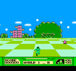 Look at how much crazier the bonus world is from the other worlds…