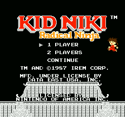 083 - KID NIKI: RADICAL NINJA