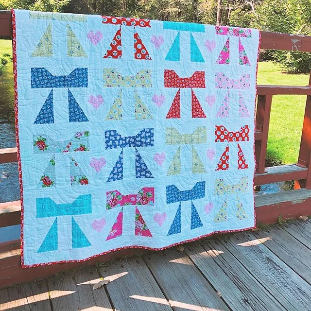 I made these! (Kids took a little longer than the quilt)