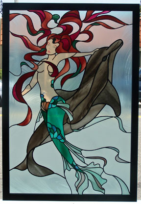 This piece was a gift to the clients wife and now graces their home in Encinitas.