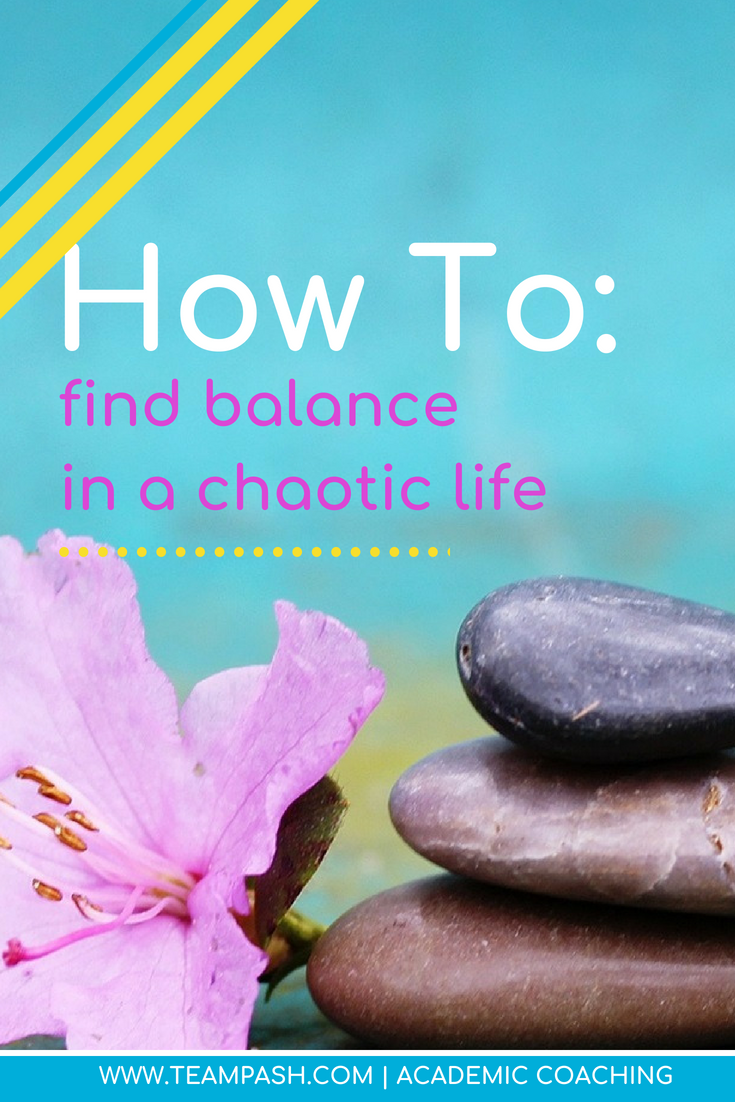 Parents and their children have super busy lives. As an academic coach, I help students fight through the overwhelm and find balance. How do we find balance in our lives as parents? Let's look at ways to achieve balance in life, work, school and relationships - and I'm not just talking yoga. Marni Pasch, Academic Coach, Team Pasch Academic Coaching www.teampasch.com