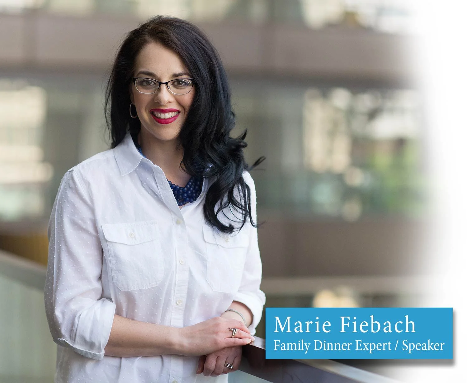 Marie Fiebach is the owner of Feed your Family Tonight. She is a PTA and PTO guest speaker as well as a guest speaker at events across the midwest.