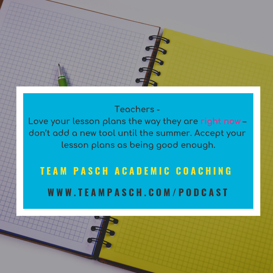 Teachers- Can you make your life easier AND the lives of your students less chaotic? Let’s cut down on the digital clutter! No new shiny objects until next year! Check out School Counselor Gone Rogue on Itunes,Stitcher or Google Play or check out the website and show notes!