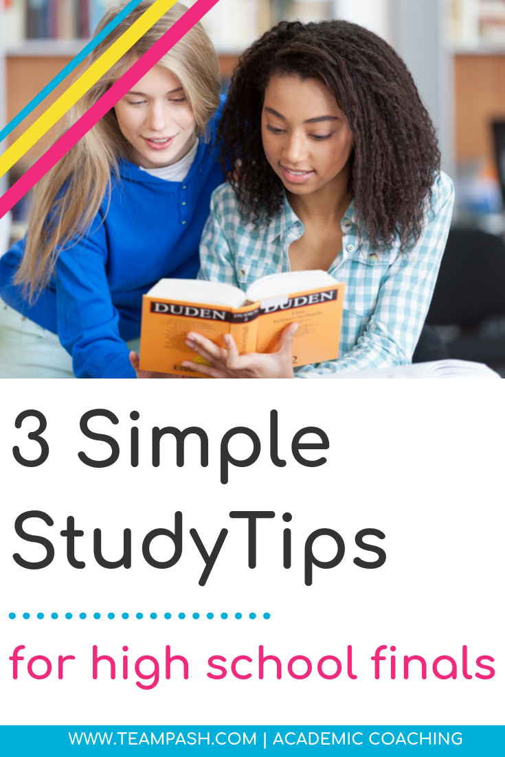 How can struggling students prepare for finals? We look at 3 simple techniques to prepare for finals that work for middle school, high school and college students. Click to learn more! Marni Pasch Team Pasch Academic Coaching www.teampasch.com