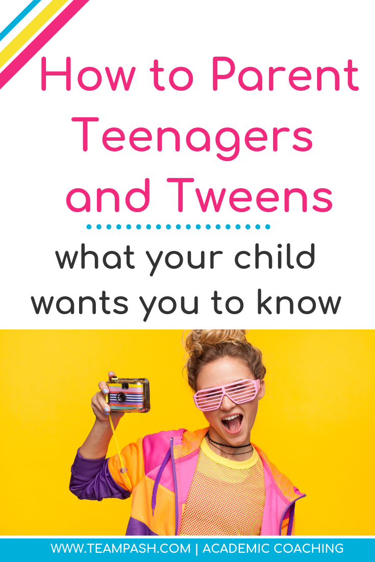 Here are the four things middle school and high school students want parents and adults to know about their school lives. Parenting teenagers is tough - What advice do teens have? Click here and find out! Marni Pasch -Academic Coach Team- Pasch Academic Coach Podcast School Counselor Gone Rogue www.teampasch.com
