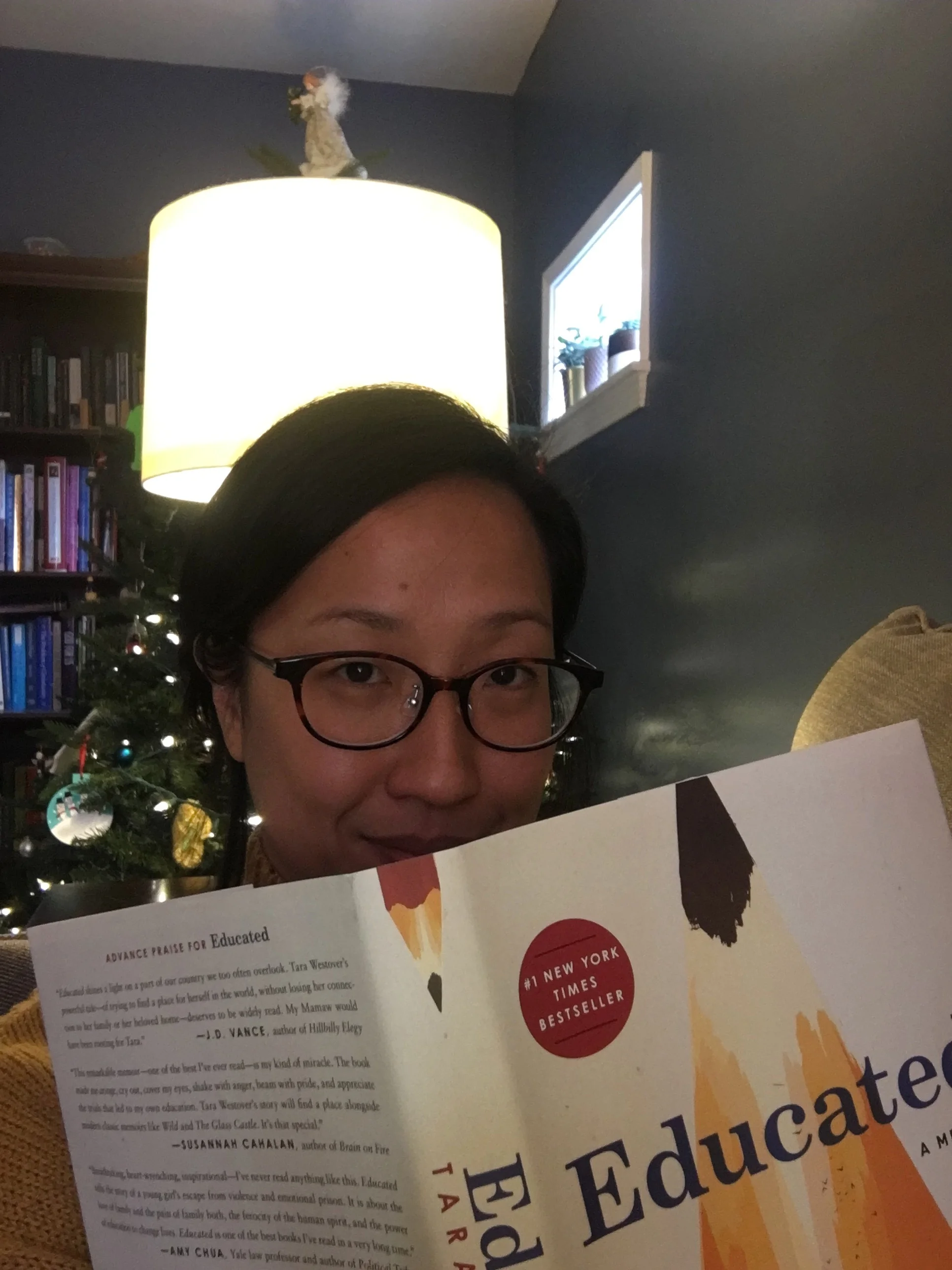 Spent a morning at La Jolla’s independent bookstore, Warwick’s , and couldn’t resist this season’s most popular memoir, Educated by Tara Westover. I bought it and devoured it in two days.