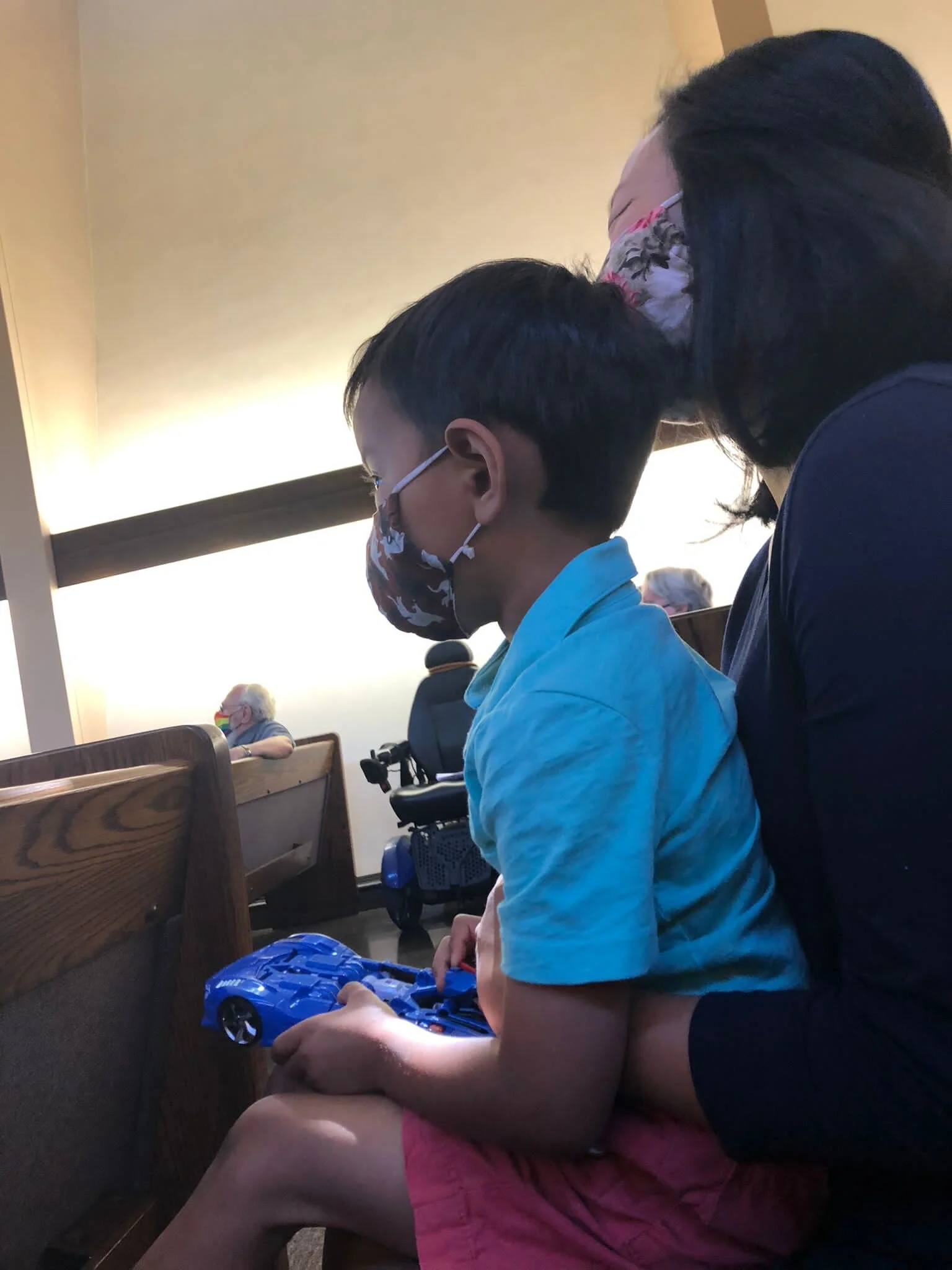 My First Sunday Back at Church