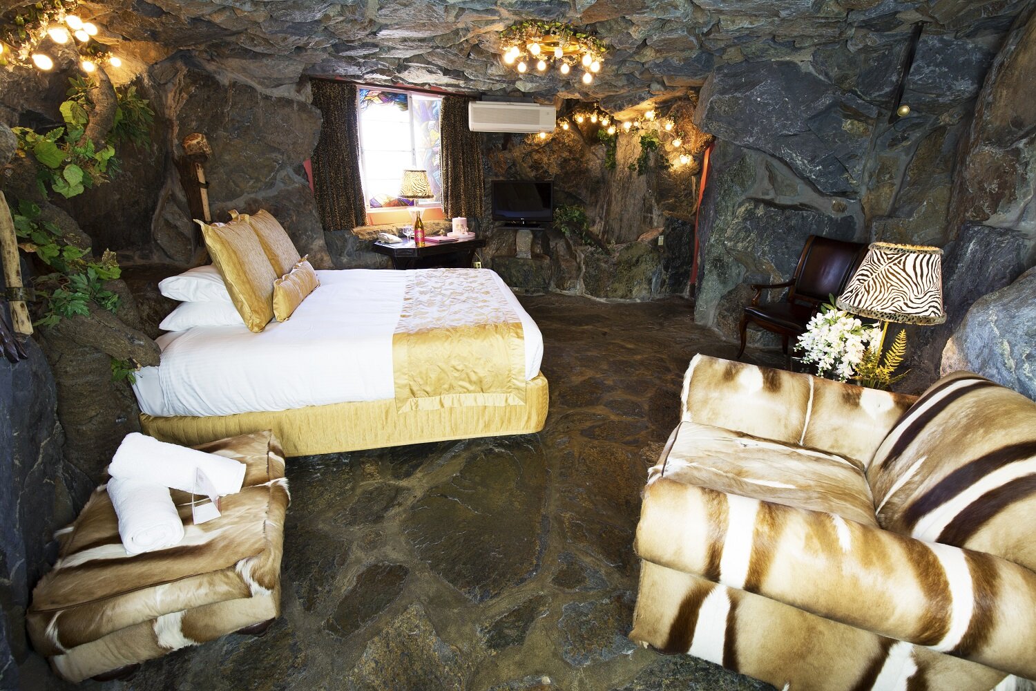 Room 137 Caveman — Madonna Inn WorldFamous California Hotel