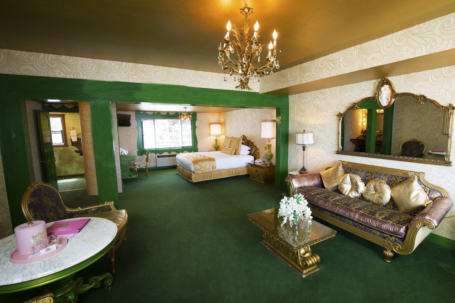 Room 156 Irish Hills — Madonna Inn WorldFamous California Hotel