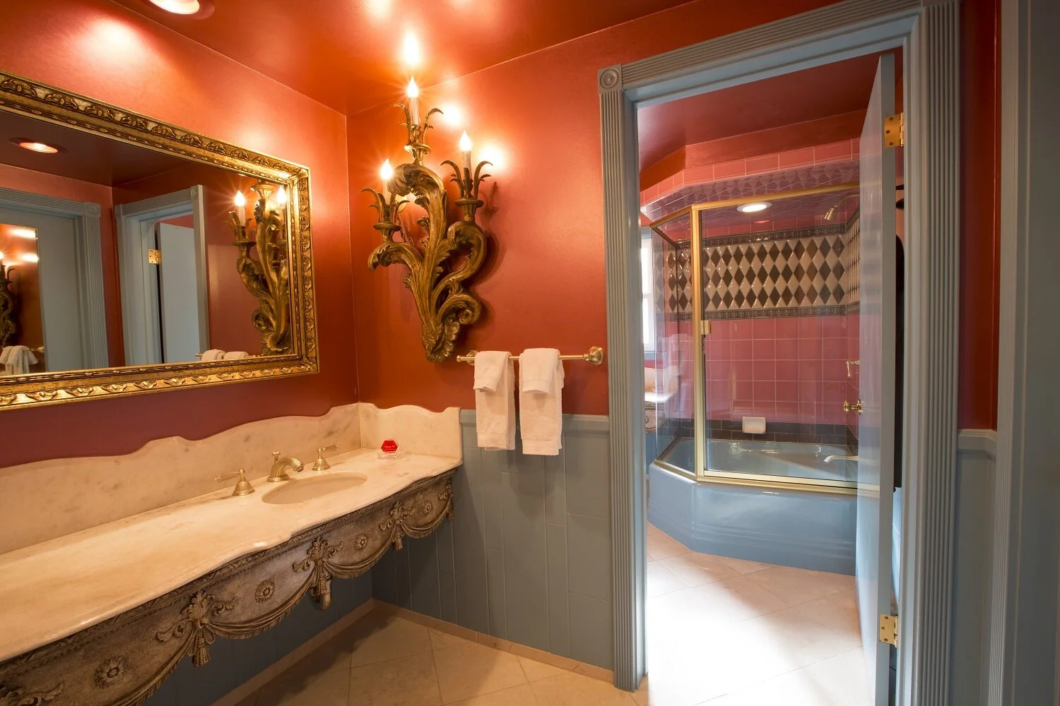 Room 212 Fleur De Lis — Madonna Inn WorldFamous California Hotel