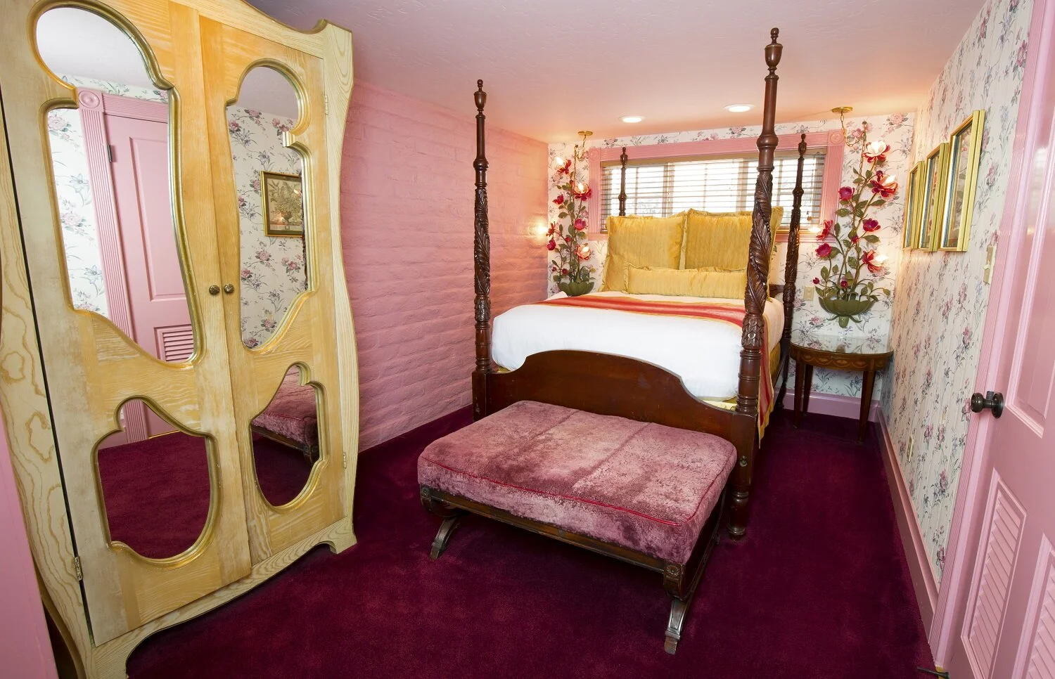 Room 214 Victorian Gardens — Madonna Inn WorldFamous California Hotel