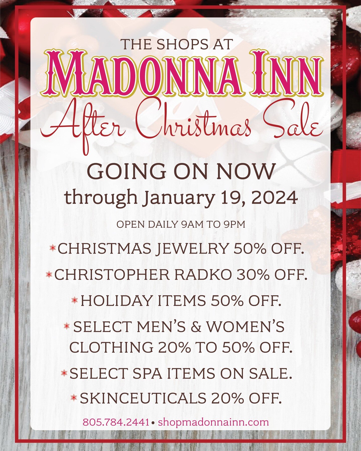 Glass Christmas Tree in Crystal — MADONNA INN ONLINE STORE