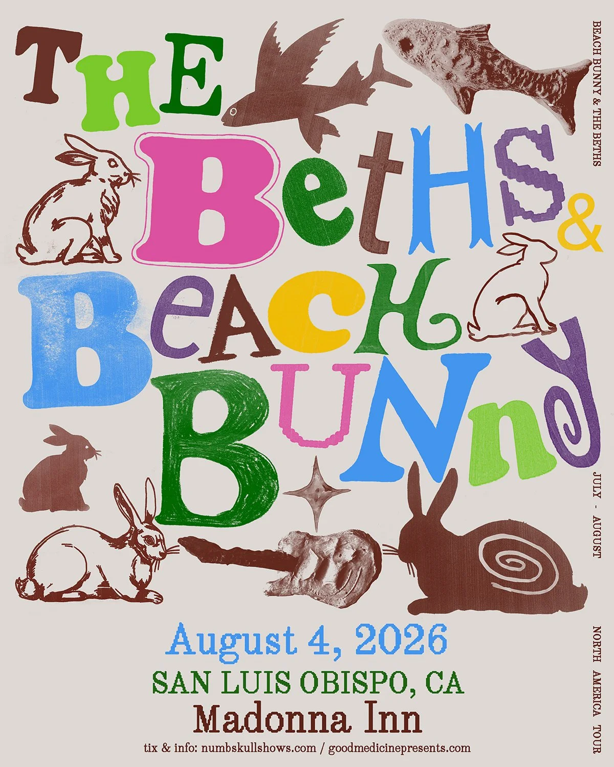 The Beths & Beach Bunny US Tour