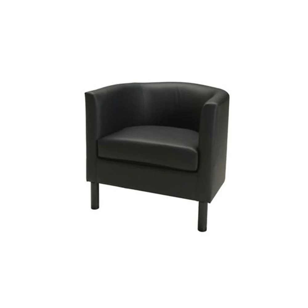 Round Arm Chair - Black — Miscellaneous Rentals
