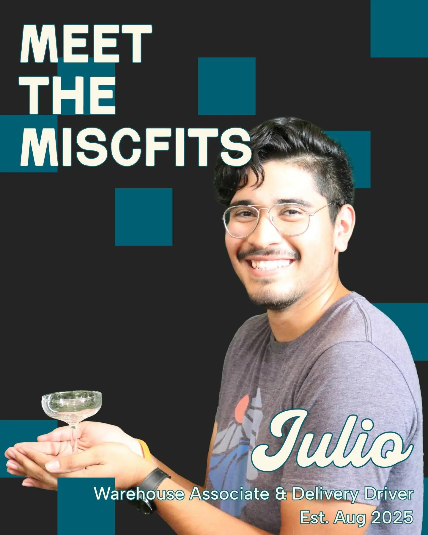 Ambitious. Kind. Creative. The mans has it all!! We are so happy to have added Julio to our team this summer. As Misc. Continues to grow, so too does our merry band of Miscfits and Julio fits right in 🤩
.
.
.
#meetthecrew #meettheteam #austintx #aus