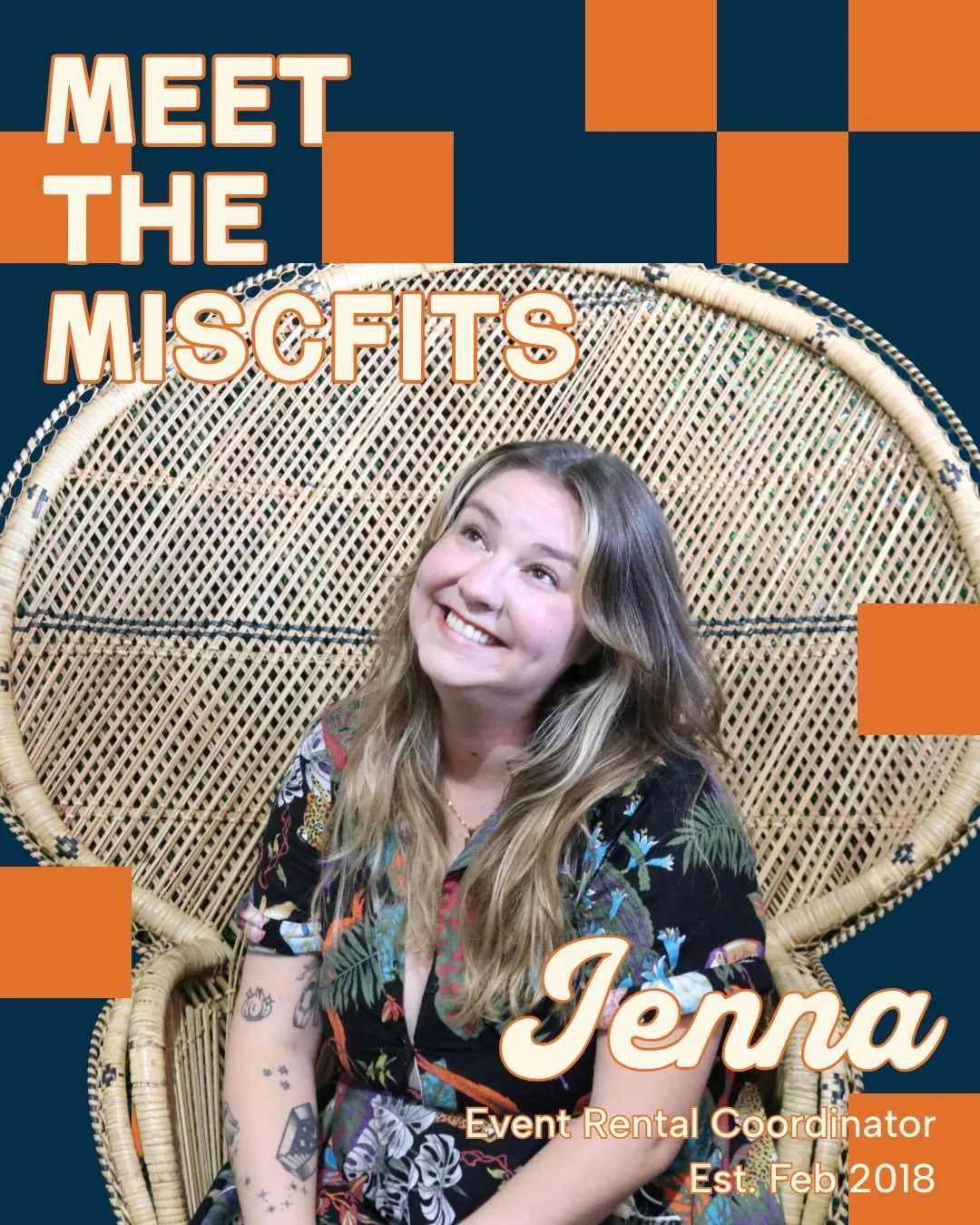 Our Jenna Chair aka Maggie aka Buffy the Vampire Slayer&rsquo;s number one fan!!! It&rsquo;s been incredible watching life evolve since Jenna began as Beth&rsquo;s assistant in 2018. Since then, this gal has built a career AND a family within the war