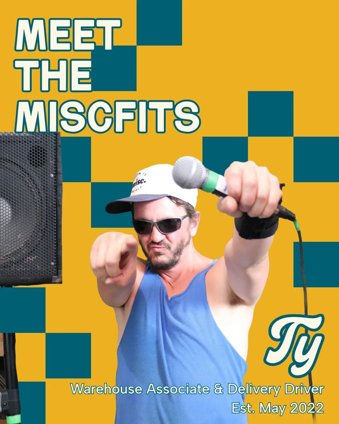 Say hello to Ty! 👋🏻 Now say goodbye to Ty 👋🏻 because this kind and caring rockstar Miscfit is moving on to greener pastures soon 😭 Thank you for the last three years of hard work and good times. No matter where you go, you&rsquo;ll always have a