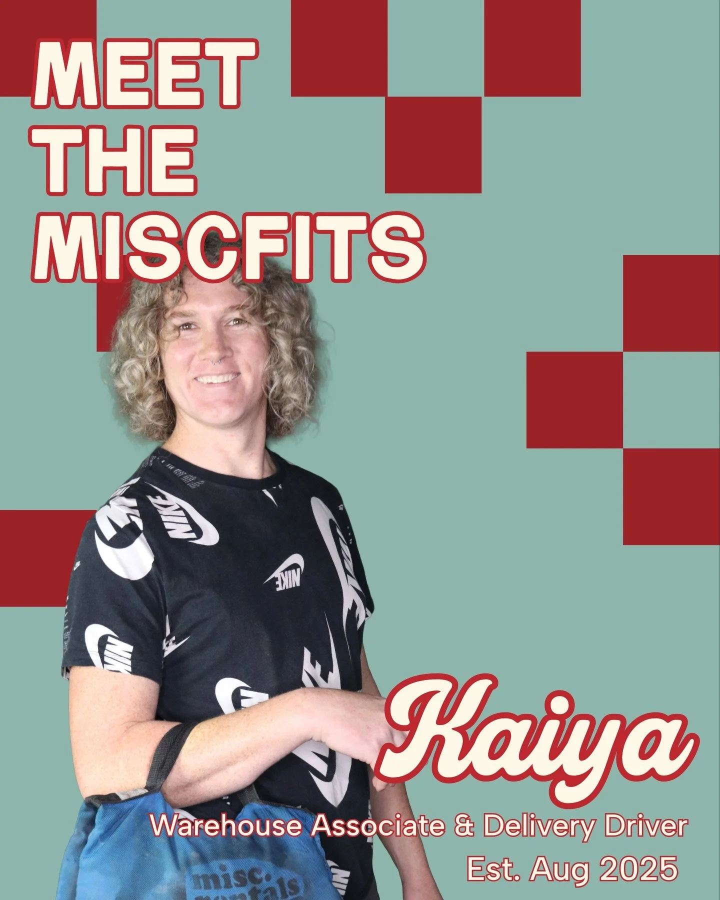 Who else could make a sandbag look this good? 🙌Kaiya is a lovely addition to the team who came to us this summer. We&rsquo;re so glad they did!! One of those gentle, sweet souls who puts their head down and does the WORK while keeping a positive att