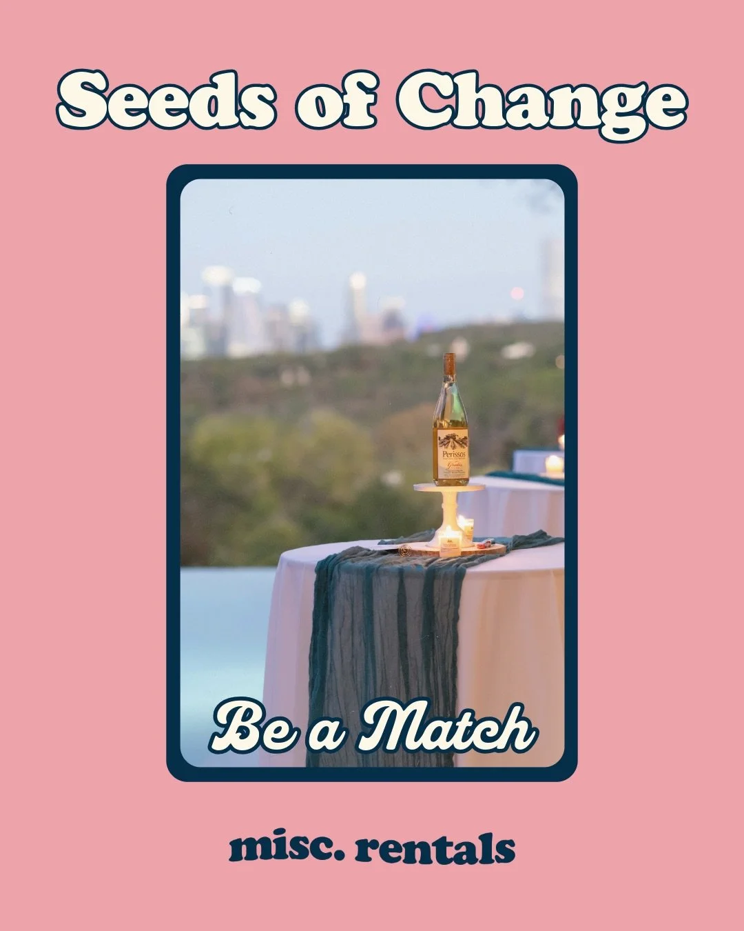 Sometimes the smallest orders have the biggest impact. 😍 8 cocktail tables, linens, delivery and setup and suddenly this backyard is fit for a fundraiser! No order is too small for Miscellaneous Rentals so whatever your event needs, we&rsquo;ve got 