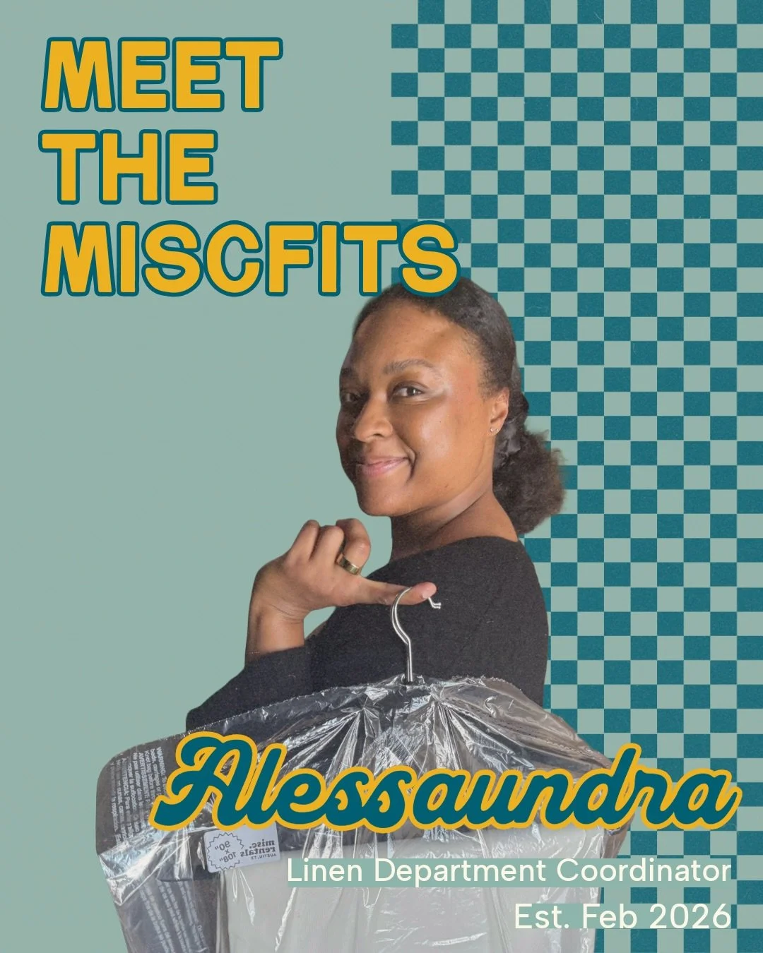 The organization queen hath been crowned! 👑 Welcome to the fold, Alessaundra. The linen department needed a leader and you stepped into the role with style. We&rsquo;re so happy to have your beautiful, type A brain and first class personality. Truly