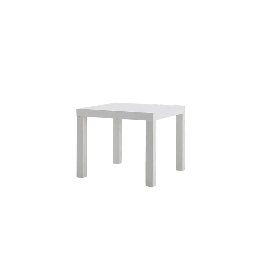 The Nolan White End Table