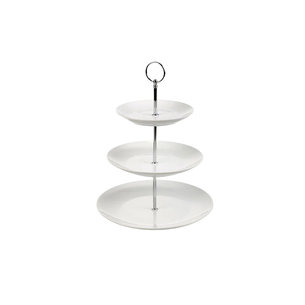 3-Tiered Serving Tray (Porcelain)
