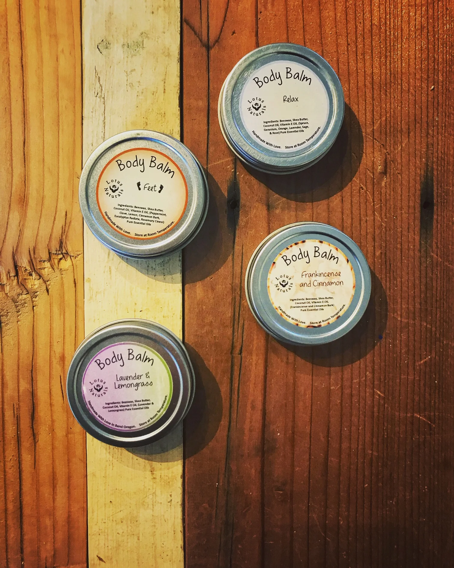 Body Balm Tin