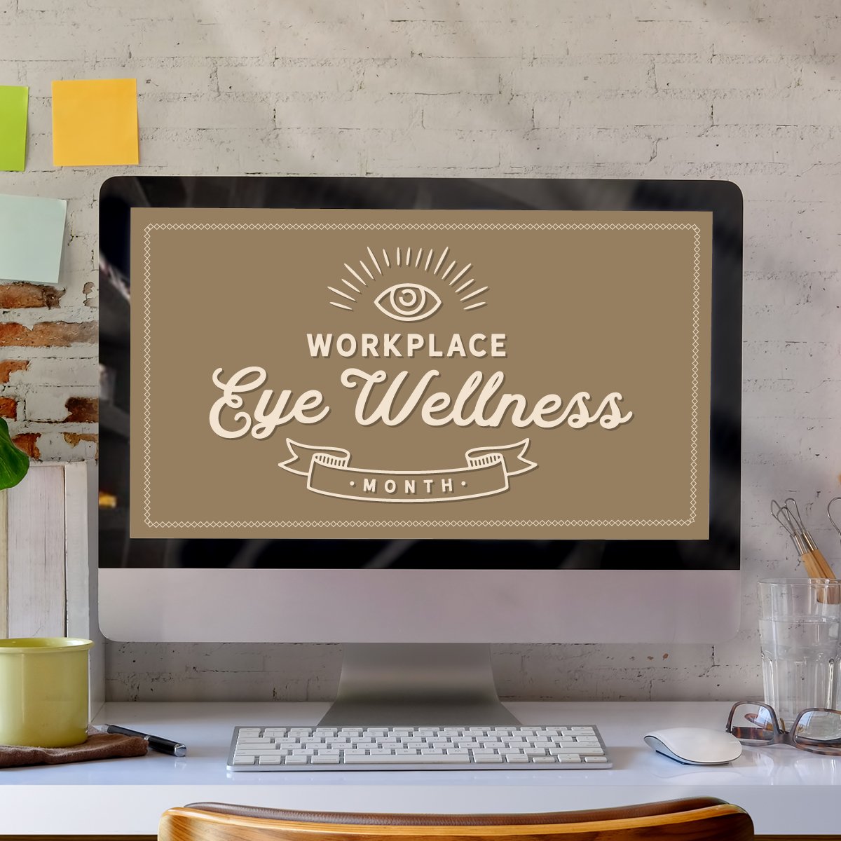 March is Workplace Eye Wellness Month.

Digital devices are how we stay connected and are a main source of blue light, which may cause digital eye strain. Do you have the tools to help defend your eyes? Call us today so we can make sure you&rsquo;re 
