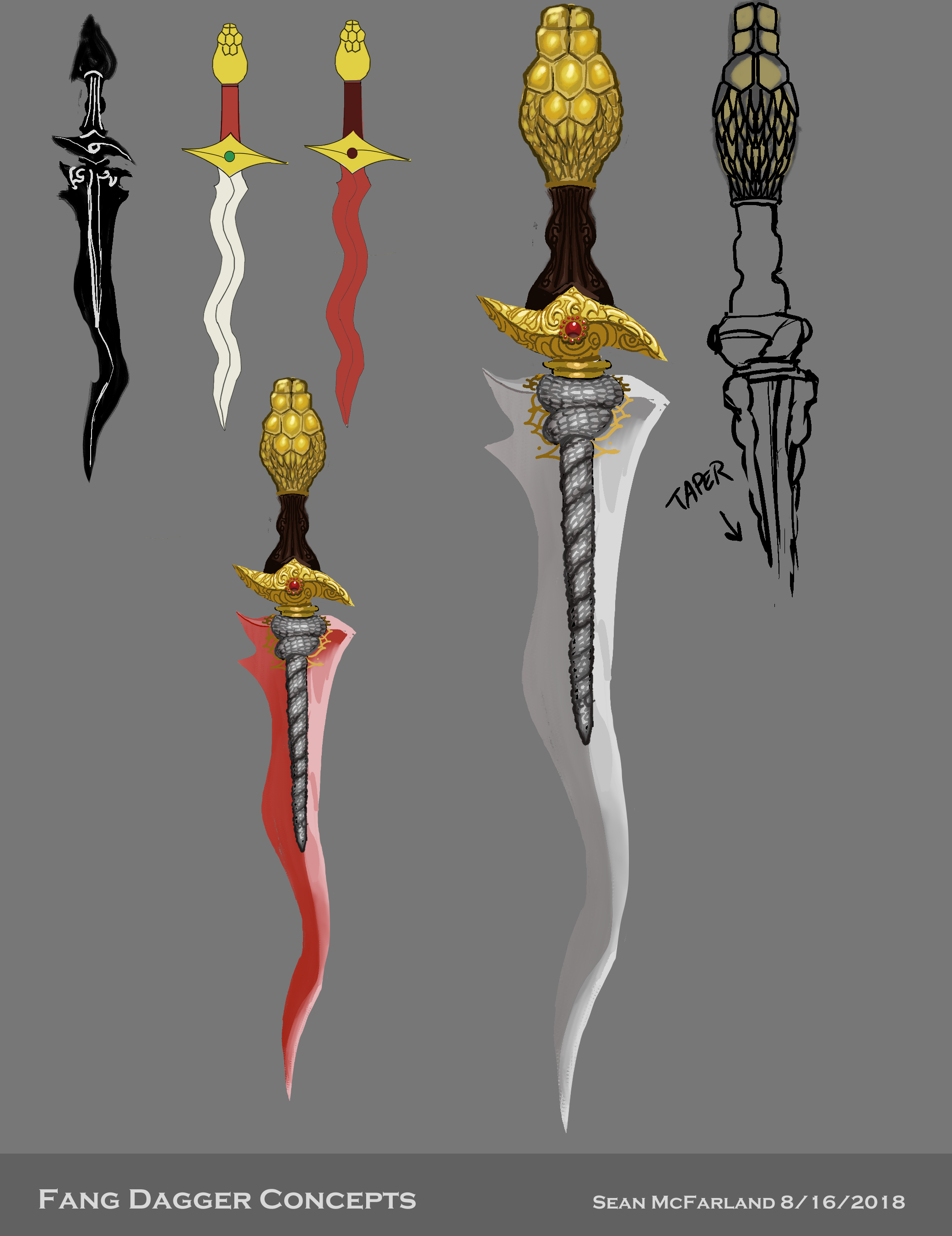 Fang Dagger Design